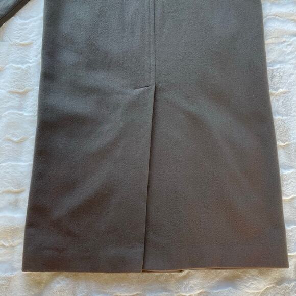 🔥VTG 90s Union Made Jones New York Double Breasted Wool Overcoat Old Money M-XL - Picture 13 of 16